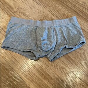 Men's Gray Boxer Briefs